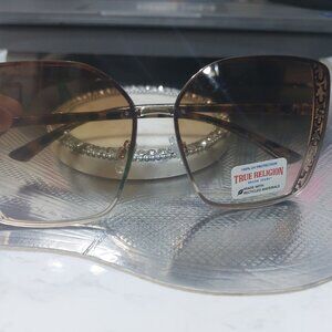 True Religion Beautiful Sides Sunglasses Trendy Chic Modern Summer Shades COOL